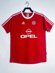 Retro Version 01-02 Bayern München Home Red Thailand Soccer Jersey AAA-811