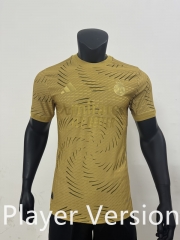 Player Version 2024-2025 Special Version Real Madrid Gold Thailand Soccer Jersey AAA-4506