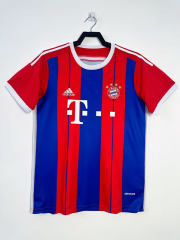 Retro Version 14-15 Bayern München Home Red&Blue Thailand Soccer Jersey AAA-811