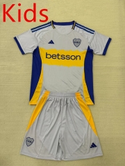 2025-2026 Concept Version Boca Juniors Gray Kids/Youth Soccer Uniform-AY