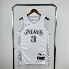 2025 City Edition Dallas Mavericks White #3 NBA Jersey-311