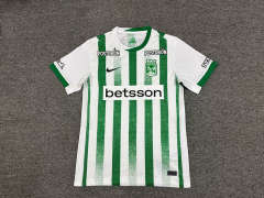 (S-4XL) 2025-2026 Atlético Nacional Home White&Green Thailand Soccer Jersey AAA-512