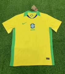 2025-2026 Brazil Home Yellow Thailand Soccer Jersey AAA-2483