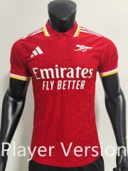 Player Version 2025-2026 Arsenal Red Thailand Soccer Jersey AAA-SJ