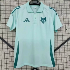 2024-2025 Cruzeiro EC Light Green Thailand Polo Uniform-2483