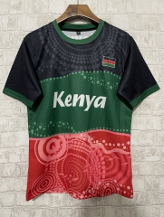 2025 Kenya Black&Green Thailand Rugby Shirt