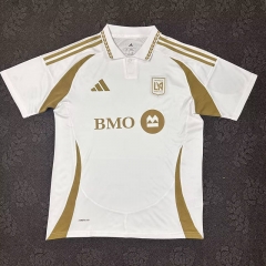 (S-4XL) 2025-2026 Los Angeles FC Away White Thailand Soccer Jersey AAA-5303