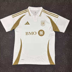 (S-4XL) 2025-2026 Los Angeles FC Away White Thailand Soccer Jersey AAA-5303