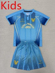 2024-2025 Venezia FC 2nd Away Blue Kids/Youth Soccer Uniform-AY