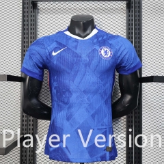 Player Version 2025-2026 Chelsea Home Blue Thailand Soccer Jersey AAA-888