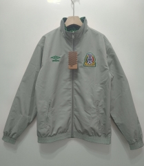 Retro Version 1994 Mexico Home Gray&Green Double-Sided Wear Thailand Trench Coats-0255