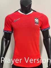 Player Version 2025-2026 Korea Republic Home Red Thailand Soccer Jersey AAA-SJ