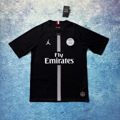 Retro Version 18-19 Paris Away Black Thailand Soccer Jersey AAA-6590