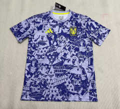 (S-4XL) 2025-2026 Special Version Tigres UANL Blue&Gray Thailand Soccer Jersey AAA-2336