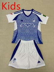 2025-2026 Granada CF Away Blue&White Kids/Youth Soccer Uniform-AY