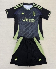 2025-2026 Concept Version Juventus Black Soccer Uniform-AY