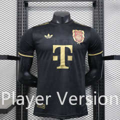 Player Version 2025-2026 Anniversary Edition Bayern München Black Thailand Soccer Jersey AAA-888