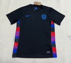 (S-4XL) 2025-2026 England Away Black Thailand Soccer Jersey AAA-2336