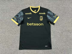 (S-4XL) 2025-2026 Atlético Nacional Away Black Thailand Soccer Jersey AAA-512