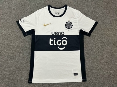 (S-4XL) 2025-2026 Olimpia Asunción Home White Thailand Soccer Jersey AAA-512