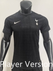 Player Version 2025-2026 Tottenham Hotspur Black Thailand Soccer Jersey AAA-SJ