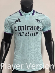 Player Version 2025-2026 Arsenal Light Blue Thailand Soccer Jersey AAA-SJ
