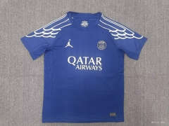 (S-3XL) 2025-2026 Paris 3rd Away Blue Thailand Soccer Jersey AAA-2353