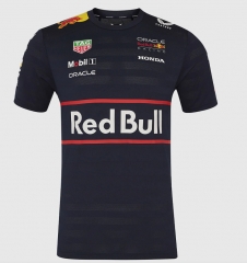 2025 Red Bull Round Collar Royal Blue  Formula One Racing Suit
