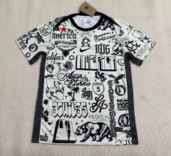 (S-4XL) 2025-2026 Club America Light Gray Thailand Soccer Jersey AAA-2336
