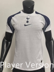 Player Version 2025-2026 Tottenham Hotspur White Thailand Soccer Jersey AAA-SJ