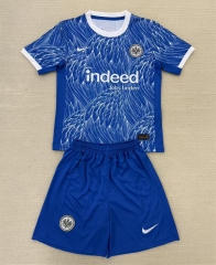 2025-2026 Concept Version Eintracht Frankfurt Blue Soccer Uniform-AY