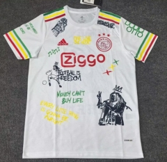 Special Version Ajax White Thailand Soccer Jersey AAA