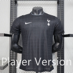 Player Version 2025-2026 Tottenham Hotspur Away Black Thailand Soccer Jersey AAA-888