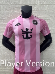 Player Version 2025-2026 Inter Miami CF Home Pink Thailand Soccer Jersey AAA-2016