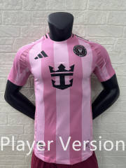 Player Version 2025-2026 Inter Miami CF Home Pink Thailand Soccer Jersey AAA-2016