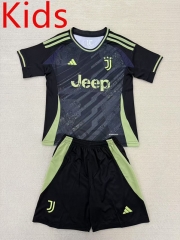 2025-2026 Concept Version Juventus Black Kids/Youth Soccer Uniform-AY