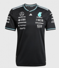 2025 Mercedes Black Formula One Racing Suit