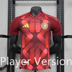 Player Version 2025-2026 Germany Away Red Thailand Soccer Jersey AAA-888