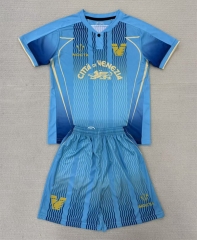 2024-2025 Venezia FC 2nd Away Blue Soccer Uniform-AY