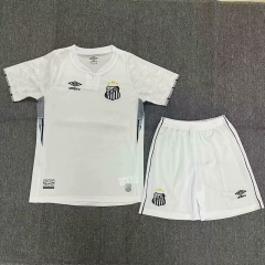 2024-2025 Santos FC Home White Soccer Uniform-2483
