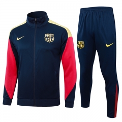 2024-2025 Barcelona Up-cyan Thailand Soccer Jacket Uniform-815