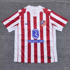 (S-4XL) 2025-2026 Atletico Madrid Home Red&White Thailand Soccer Jersey AAA-0485