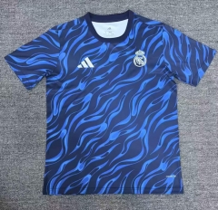 (S-4XL) 2025-2026 Real Madrid Royal Blue Training Soccer Jersey AAA-2483