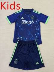 2025-2026 Concept Version Ajax Royal Blue Kid/Youth Soccer Uniform-AY
