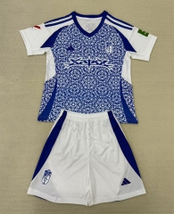 2025-2026 Granada CF Away Blue&White Soccer Uniform-AY