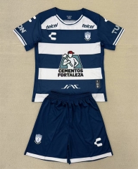 2024-2025 Pachuca Home Blue&White Soccer Unifrom-AY