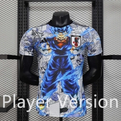 Player Version 2025-2026 Special Version Japan Blue&White Thailand Soccer Jersey AAA-888