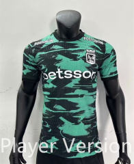 (S-3XL)Player Version 2025-2026 Atlético Nacional  Black&Green Thailand Soccer Jersey AAA-6154