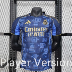 Player Version 2025-2026 Special Version Real Madrid Blue Thailand Soccer Jersey AAA-888