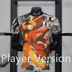 Player Version 2025-2026 Special Version Japan Orange Thailand Soccer Jersey AAA-888